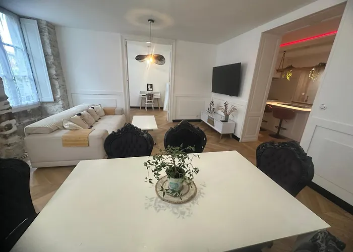 Lägenhet Haussmannien A La Cathedrale De Bayonne